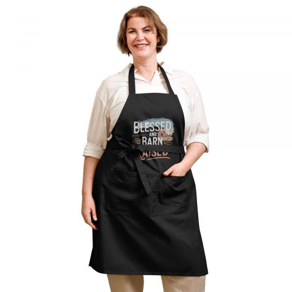 Blessed and Barn Raised Organic Cotton Apron - Image 2
