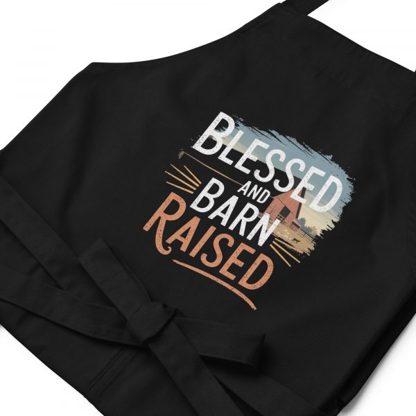 Blessed and Barn Raised Organic Cotton Apron - Image 4